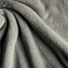 Prostěradlo z mikroflanelu - tm. šedé