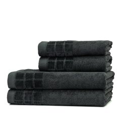 Ručník, osuška Lari - tm. šedá