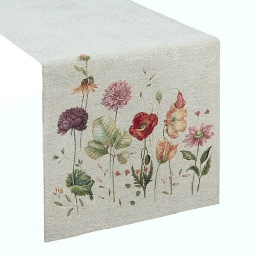 Gobelínové obrusy Lúčne kvety - Rozměr ubrusu: 45x140