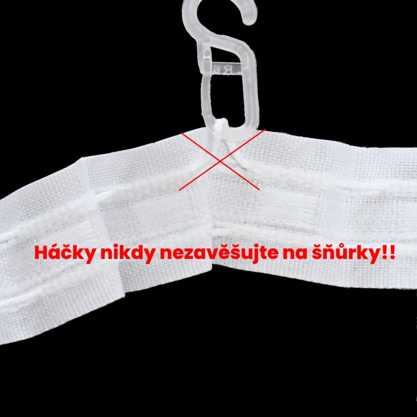 Řasící stuha tužková F1