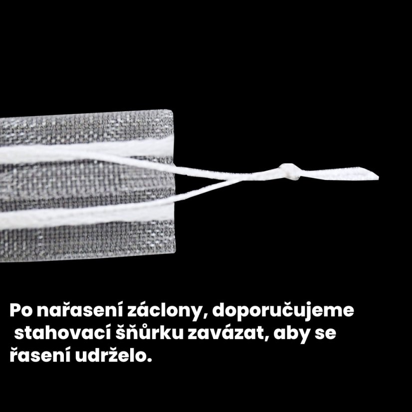 Řasící stuha tužková F5-Z