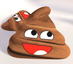 Polštářek Hovínko s úsměvem