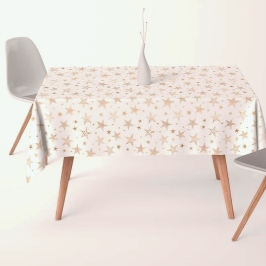 Vánoční dekorační látka SOFT 25269-101 - Šíře materiálu ↔ (cm): 150, Vyber šití: bez obšití