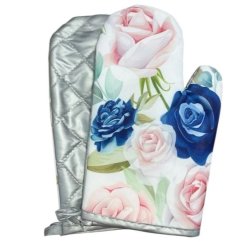 Sada teflonových chňapek Růže