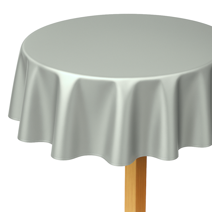 PVC ubrus - Stříbrný - Vyber rozměr: 100x140