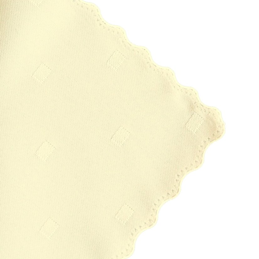 Žakárový ubrus - 1386 krémový - Vyber rozměr: 30x30