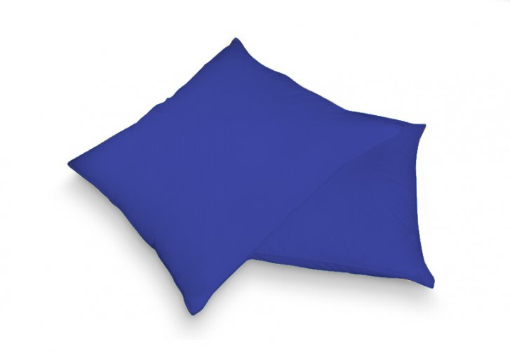 Povlak na polštářek - 23 tmavě modrá jersey - Rozměr polštářku: 40x40