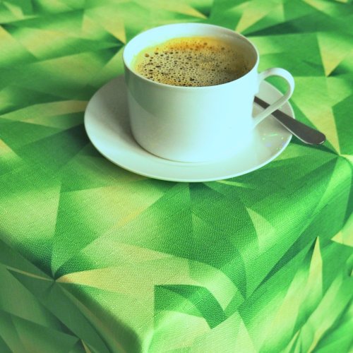 Teflonový ubrus tisk Frena - zelený - Rozměr ubrusu: 75x75