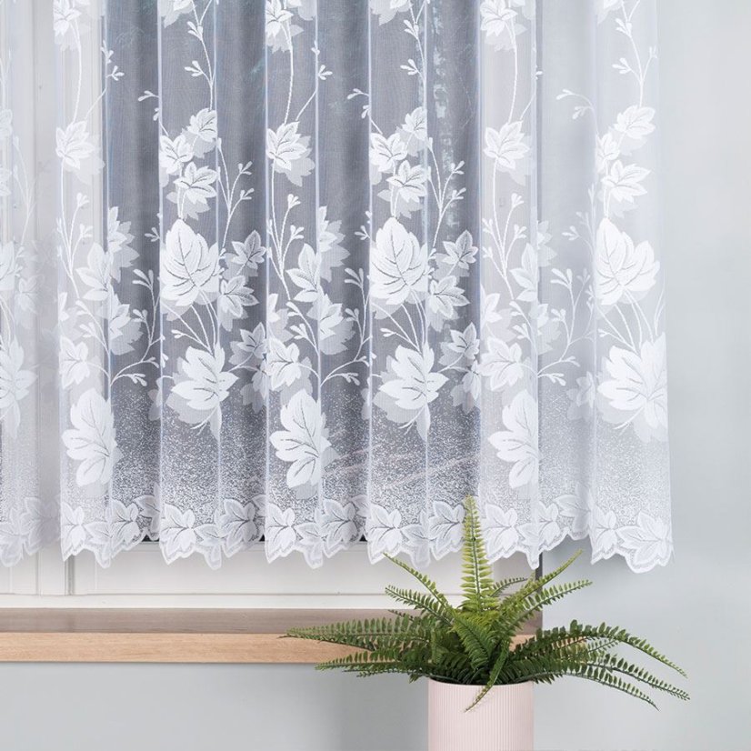 Záclona Tereza - Vyber výšku ↕ (cm): 150, Vyber šití: bez obšití