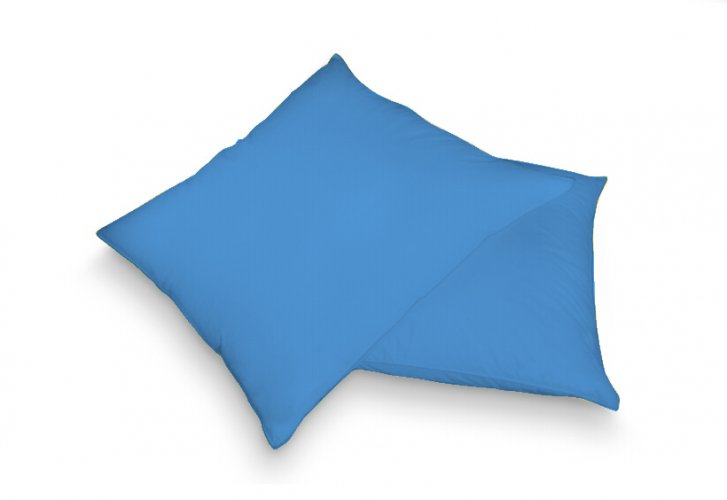 Povlak na polštářek - 24 světle modrá jersey - Rozměr polštářku: 40x40