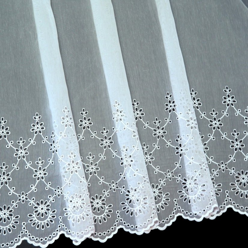Kusová záclona Mirah - Vyber rozměr záclony  ↕VxŠ ↔ (cm): 140x300