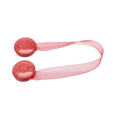 Magnetické spony na závesy 2 ks - vínové