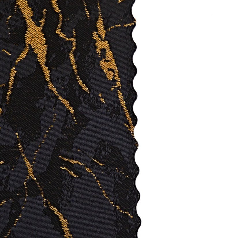 Ubrusová šála v metráži Euridika - Šírka materiálu ↔ (cm): 38, Vyber okraje: pouze střih