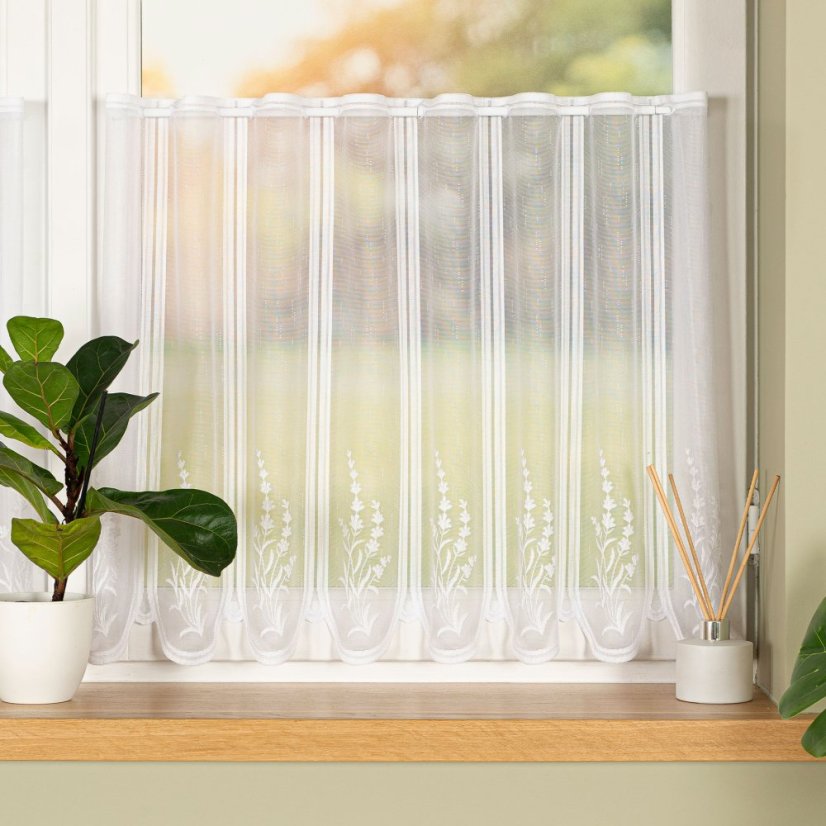 Vitrážová záclona Provence - Vyber výšku ↕ (cm): 38