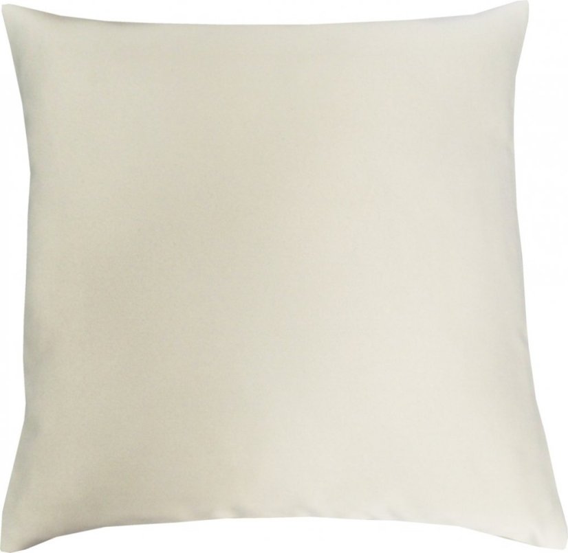Povlak na polštářek Blackout - krémový - Rozměr polštářku: 40x40