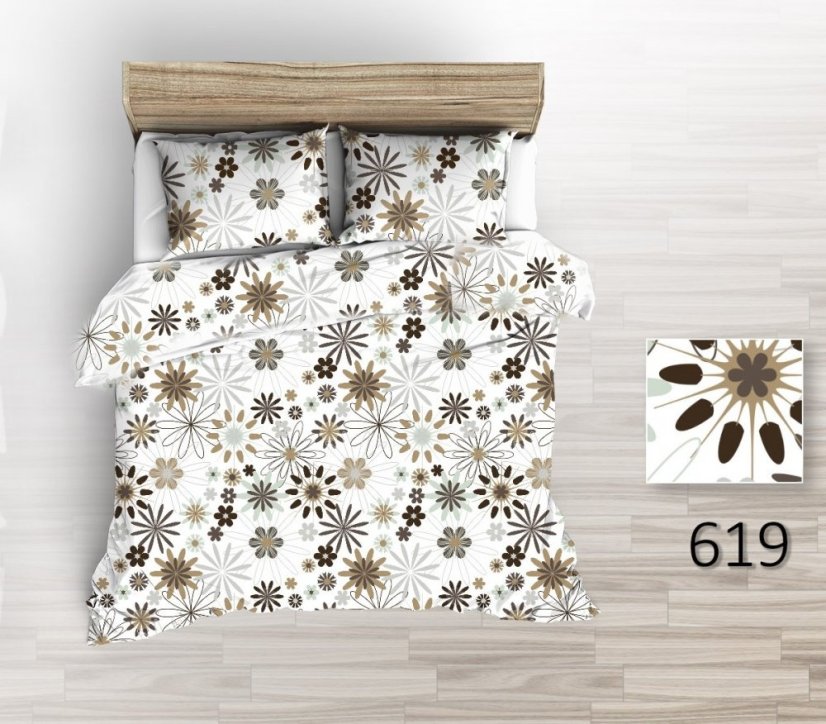 Povlečení krep  Zoe - Rozměr povlečení: 140x200+70x90