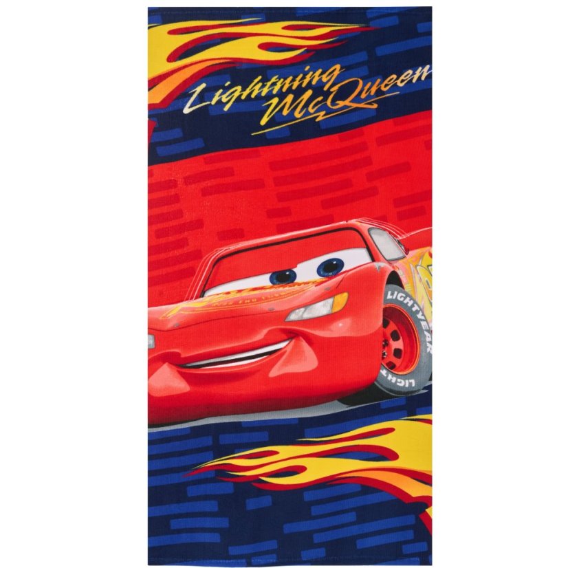 Detská rýchloschnúca osuška Cars