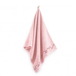 Luxusní ručník, osuška Grafik - růžová
