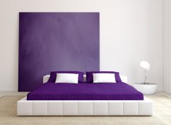 Prestieradlo froté - 43 tmavo fialová