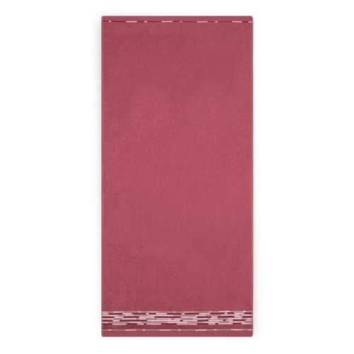 Luxusní ručník, osuška Grafik - malinová - Rozměr ručníku: 30x50