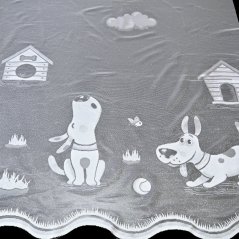 Dětská kusová záclona Hafík