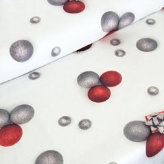 Vánoční dekorační látka SOFT 25270-101