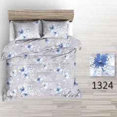 Povlečení krep Merga - modré