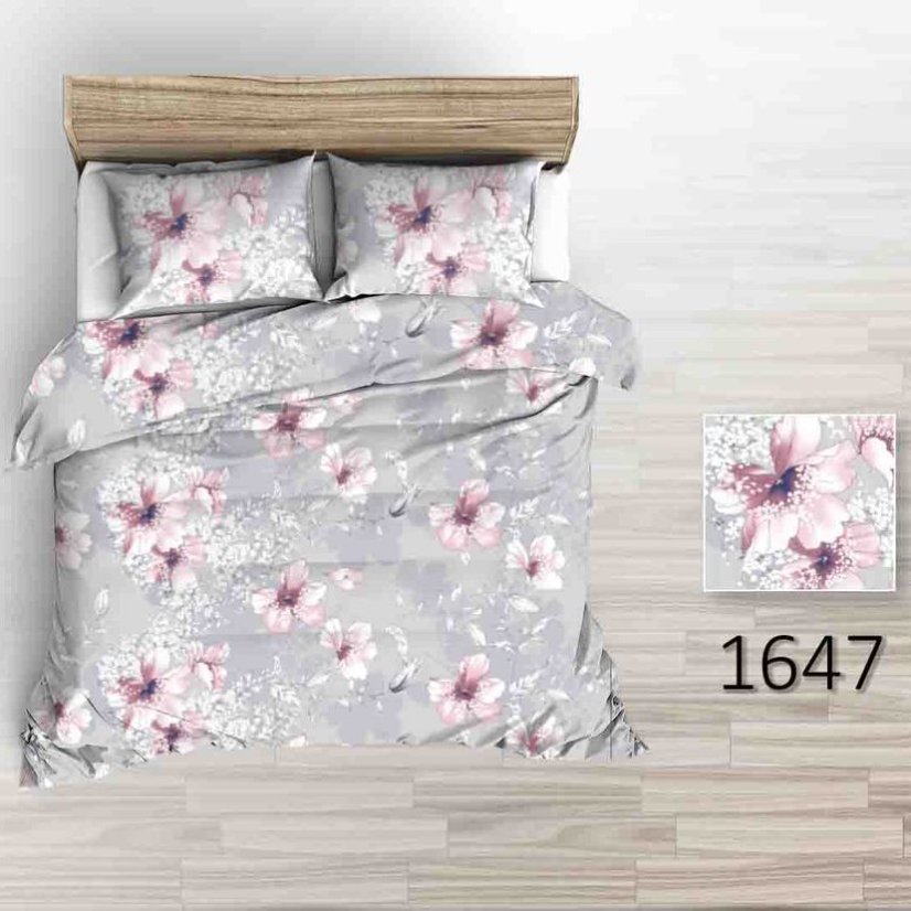 Povlečení krep Merga - růžové - Rozměr povlečení: 140x200+70x90