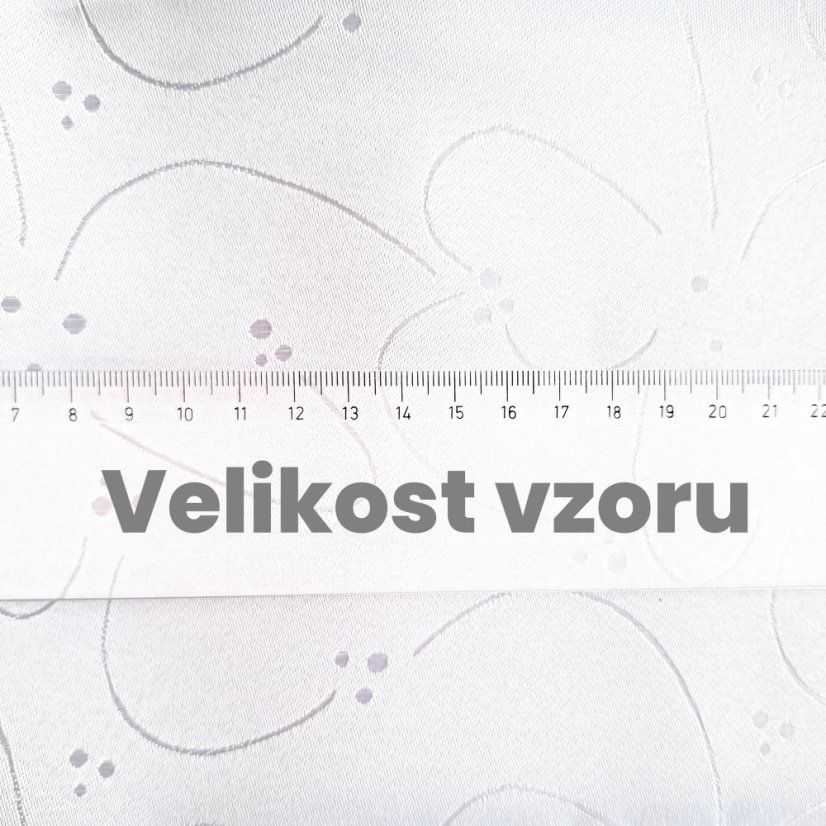 Žakárový ubrus - 666 krémový - Vyber rozměr: 30x30