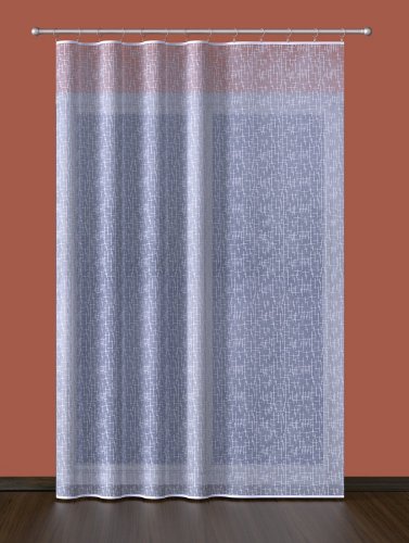 Záclona Mirka 2 - Vyber výšku (cm): 300, Vyberte šití: bez obšití