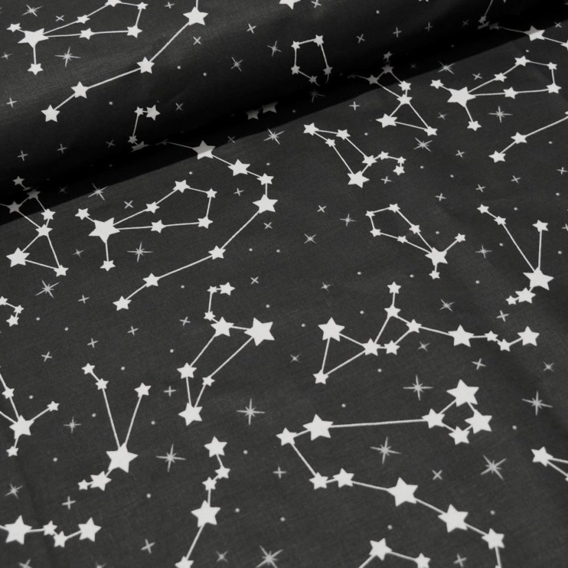 Hladká bavlna – Súhvezdie - Šírka materiálu ↔ (cm): 160