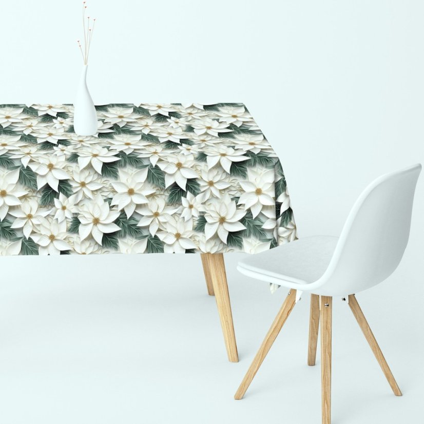 Vánoční dekorační látka SOFT 22988-1001 - Šíře materiálu ↔ (cm): 150, Vyber šití: bez obšití