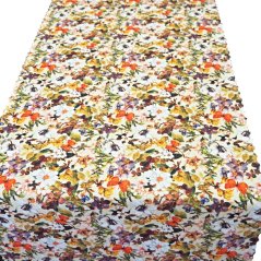 Ubrusová šála v metráži Motýli zahrada