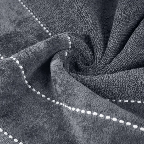 Ručník, osuška Vivien - tm. šedá - Rozměr ručníku: 50x90