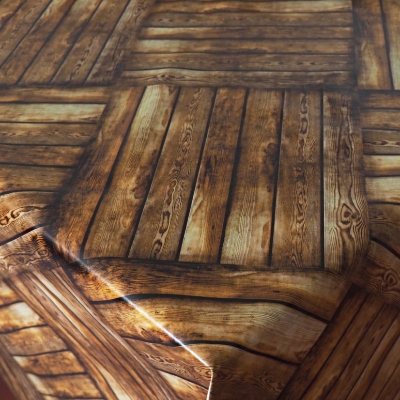 PVC ubrusovina - Dřevěné parkety