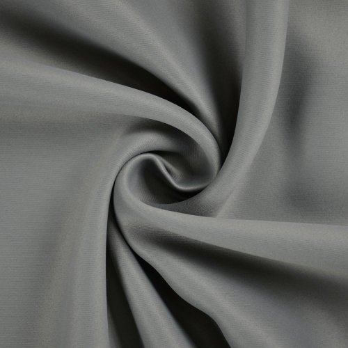 Dekorační látka Blackout nehořlavý - šedá - Šíře materiálu (cm): 150, Vyberte šití: obšití okrajů