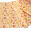 Velikonoční běhoun v metráži Oranžové kraslice - Šíře materiálu ↔ (cm): 38, Vyber okraje: pouze střih