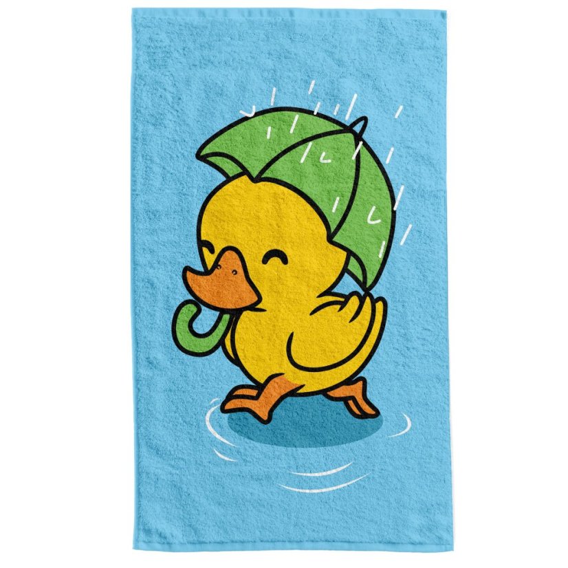 Dětský ručník - Kačka - Rozměr ručníku: 30x50