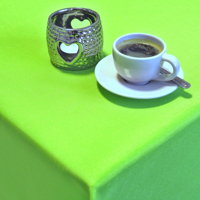 Teflonový ubrus 3187 jarní zelená STANDARD