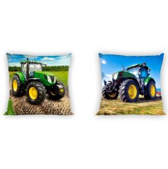 Povlak na polštářek Zelený traktor