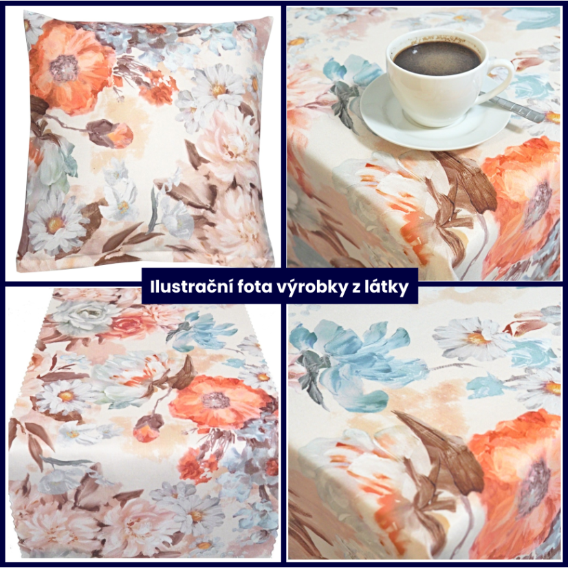 Dekorační látka SOFT 410991-107 - Šíře materiálu ↔ (cm): 150, Vyber šití: bez obšití