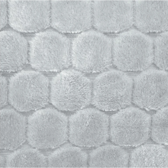 Mikroflanelová deka Zoja - sv. šedá