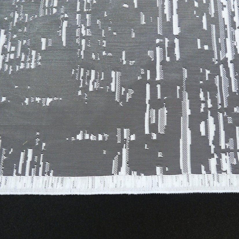 Záclona  Domika - Vyber výšku ↕ (cm): 160, Vyber šití: bez obšití