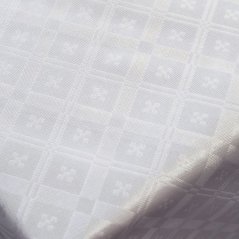 PVC ubrusovina - Damašek - káro
