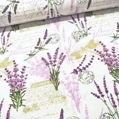 Bavlnená látka Provence