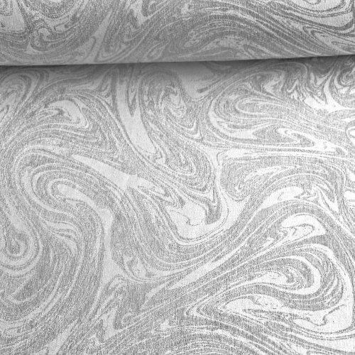 Dekorační látka Chose - tm. šedá - Šíře materiálu (cm): 145, Vyberte šití: bez obšití