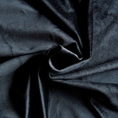 Dekorační látka Velluto 20 - černá