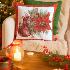 Vánoční gobelínový povlak - Vánoční hvězda