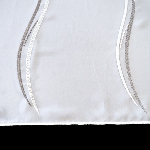 Voálová záclona Iga - Vyber výšku (cm): 280, Vyberte šití: bez obšití