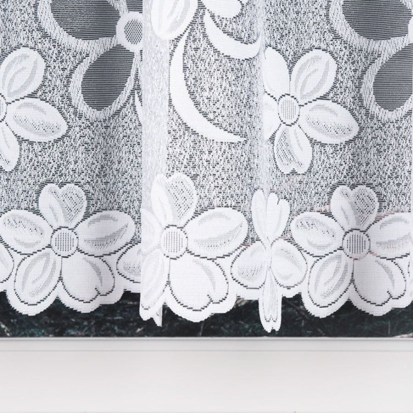 Záclona Felda - Vyber výšku ↕ (cm): 147, Vyber šití: bez obšití